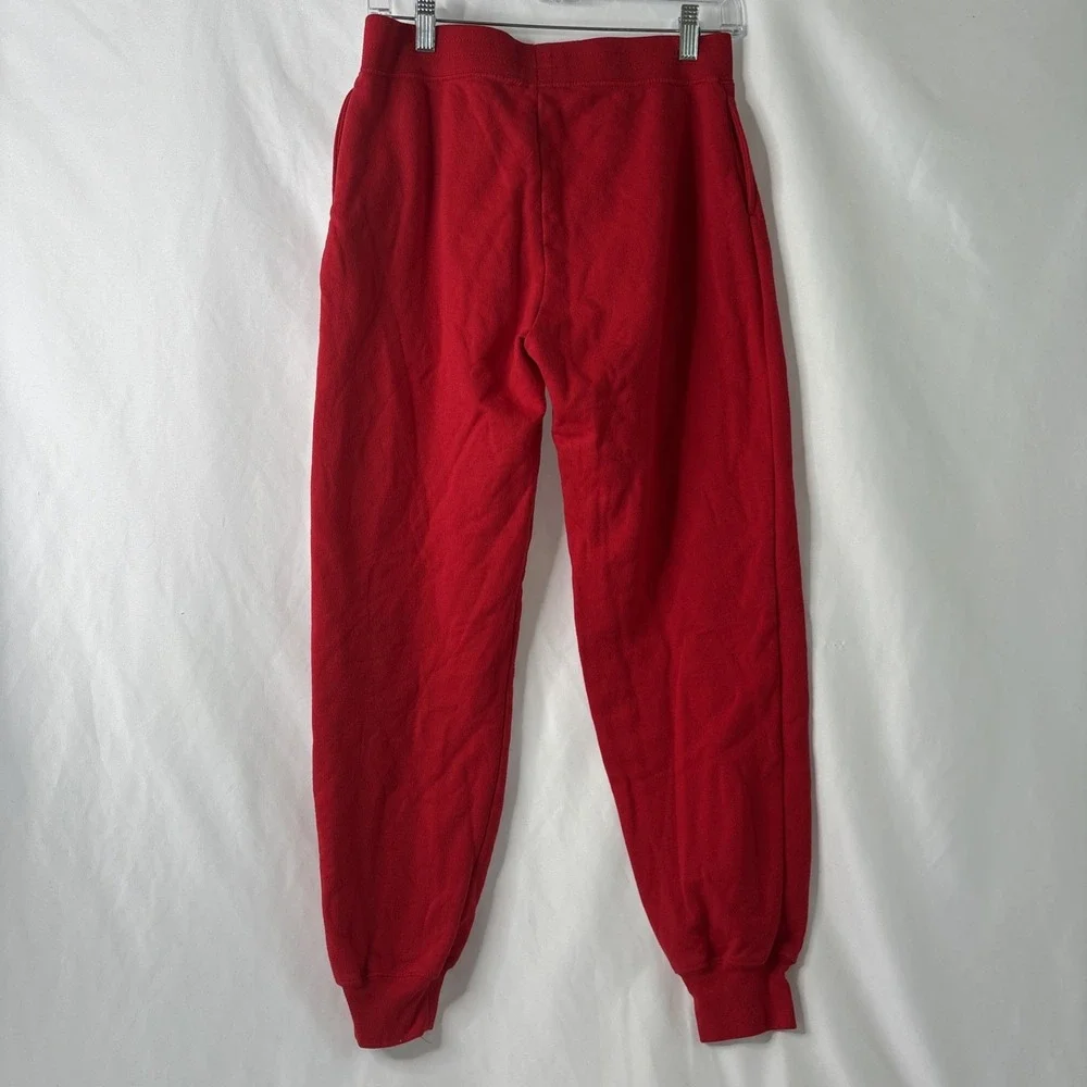 Disney Mickey Mouse & Friends Teen Girl Small‎ 3-5 Red Sweatpants Joggers